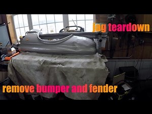 96 xj6 started bodywork removed front 1 bumper and fender