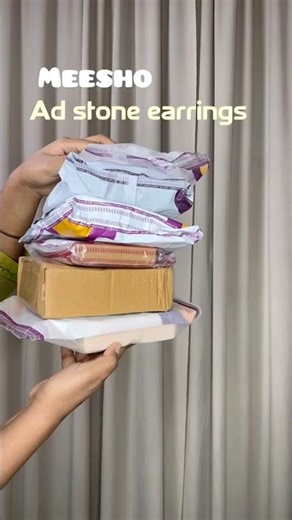Meesho ad stone earrings #meesho #earings #ad