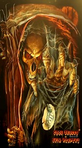 Fear no evil! #grimreaperart #motiongraphics #3d | Cool Skulls & Grim Reapers