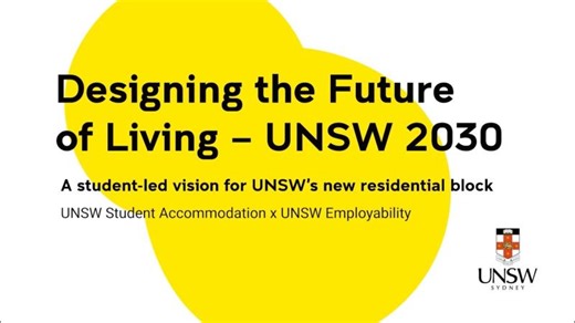 UNSW Student Accommodation × UNSW Employability | PDP Showcase T3 2025 | Anirudha Saha