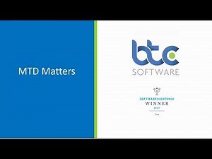 BTCSoftware: MTD for VAT Presentation