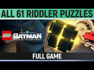 LEGO Batman: Legacy of the Dark Knight - All 61 Riddler Puzzles - Full Game