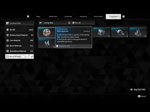 The First Descendant Code Breaker - Precision - Ultra Precision