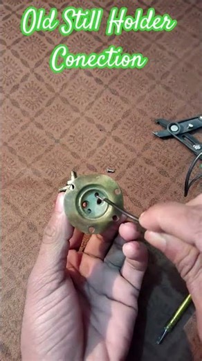 Old Still Holder ka full Conection kaise? #electrical #trending