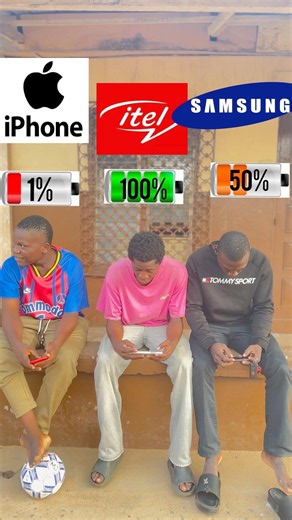 🔋 Samsung vs iPhone vs Itel : qui gagne le défi batterie ? 😂