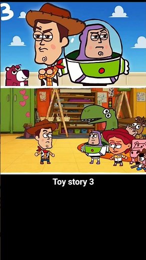 Toy story 3 recap cartoon #shorts