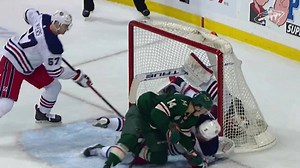 "We we're battling the whole game." More from the locker room after the Wild's 3-2 comeback W in Winnipeg 👇 | Minnesota Wild