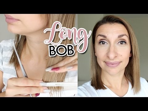 Long Bob selber schneiden TUTORIAL | DIANA DIAMANTA