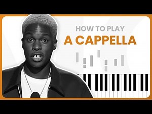 How To Play A Cappella By Daniel Caesar On Piano - Piano Tutorial (Part 1)