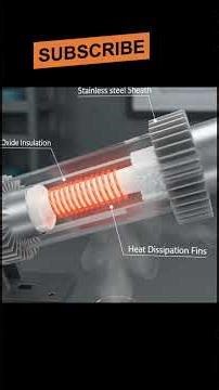 The heating element's internal structure and how it works #shortvideo #short #shortsfeed