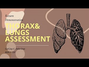 [ Thorax and Lungs Assessment ] Return Demonstration