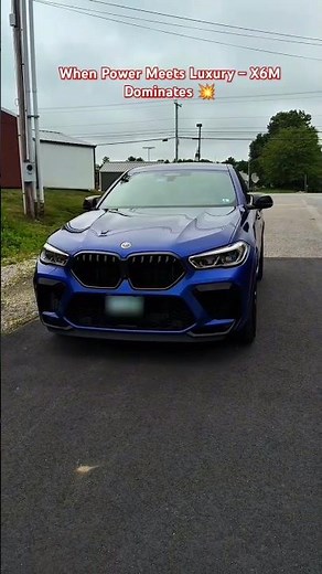 BMW X6M – The Beast of Performance SUVs! 🔥💪