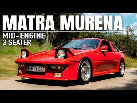 TALBOT MATRA MURENA - The 80s sports car you never heard of [eng sub]
