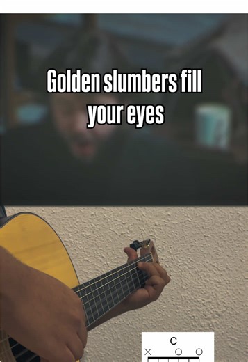 Golden Slumbers - Guitar Cover. #fyp #guitar #goldenslumbers #paulmccartney #thebeatles