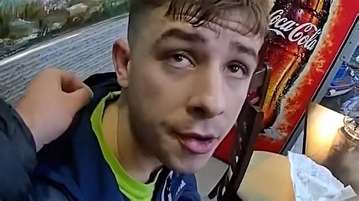 Police arrest burglar after neon shirt gives the game away