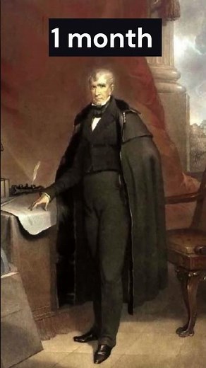 William Henry Harrison - the 1 Month President - short