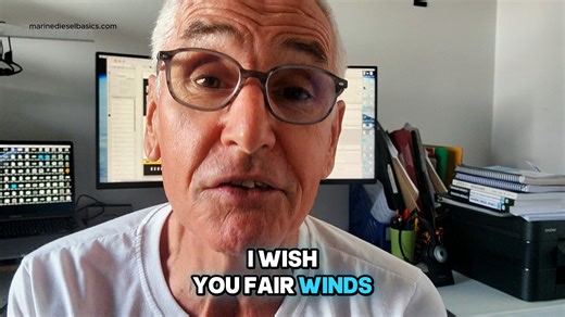 In this video, Dennison walks through the main Table of Contents for Marine Diesel Basics 2 — a 10-page overview of the key categories and systems covered in the book. MDB 2 is organized into 8 major sections: ⚙️ Introduction ⚙️ Engine Essentials ⚙️ Diesel Fuel ⚙️ Lubrication ⚙️ Engine Cooling ⚙️ Breathing (air intake & exhaust) ⚙️ Electrics (lithium & wet cell batteries, terminals, charging) ⚙️ Drive Train (transmissions, coupling, shafts, seals, struts, propellers) ___ Marine Diesel Basics 2 –