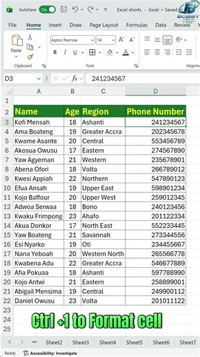 How to add zero(0) to Telephone number in excel
