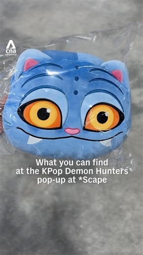 Your wallet feeling Golden? The KPop Demon Hunters official pop-up is now up at *Scape until Jan 11. Details: https://cna.asia/4qdL94o | CNA
