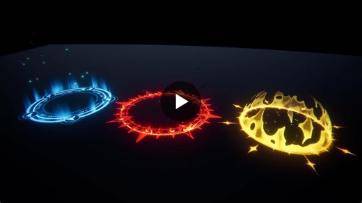 Hi everyone! 😊 I d like to share with you my little experience with Unity Particle System. Initially, I made a classic magic circle, and then the idea arose to make a demonic and light circle. A… | Yana Hevlich