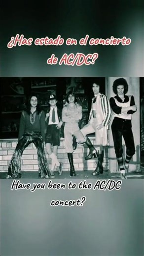 AC/DC - Primer concierto / AC/DC - First Concert