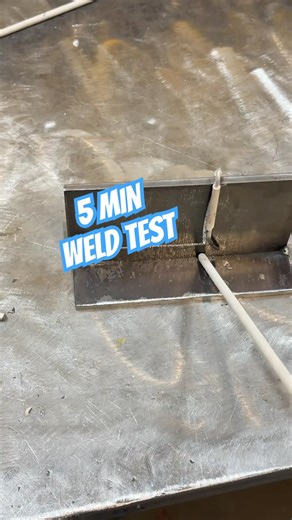 Fillet weld Test #weldingschool #weldtest #stickwelding #weldernation #welddotcom
