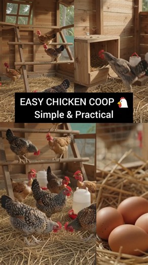 How to Build a Chicken Coop 🐔 | Easy & Practical Chicken Coop Setup