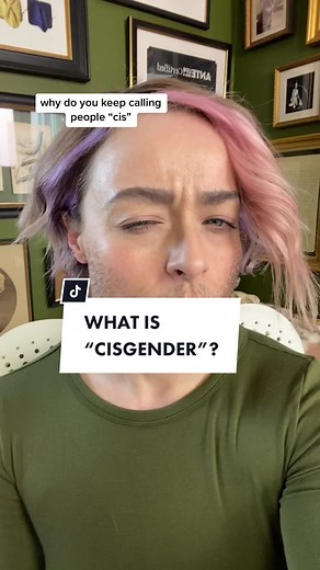 What does cisgender mean? #seggseducation #fyp #knowledgeispower #fyf #cisgender #poweroflanguage #greenscreen #seckseducation #gender