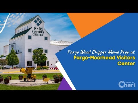 Fargo Wood Chipper Movie Prop at Fargo-Moorhead Visitors Center
