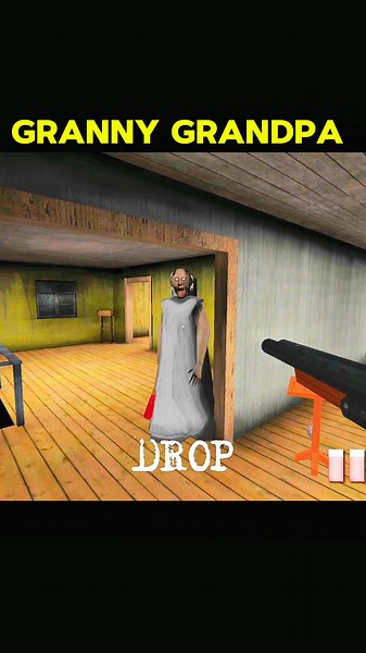 GRANNY & GRANDPA 😱 Secret Key Escape! | Scariest Horror Gameplay #shorts