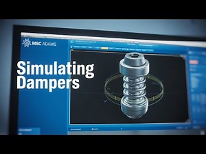 Mechanical System Simulation - Adams Spring Damper Basics: PT1