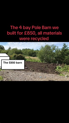 Building a Cost-Effective Pole Barn from Salvaged Materials