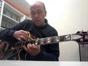 Misty - solo jazz guitar - chord melody - D'Angelico New Yorker ny-2 DH by Roberto Di Donato