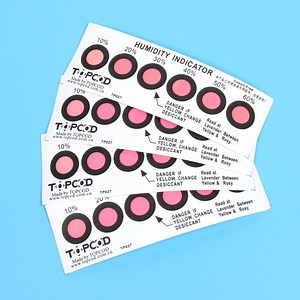 [Hot Item] Tarjeta Indicadora de Humedad Reversible para Empaque SMD de IC Sensibles a la Humedad