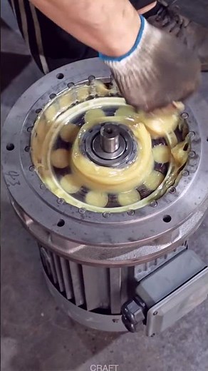Motor assembly technology process