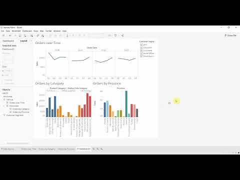 Dashboard Part 5 - How to Add Interactivity to a Tableau Dashboard - Tableau in Two Minutes