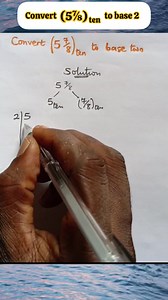 12K views · 419 reactions | Convert 5⅞ base 10 to binary. • Converting common fractions from base ten to binary. #educational #mathematics #student #binary #numberbases | Table of Knowledge TV | Facebook