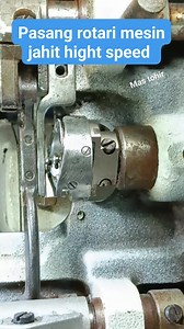 Pasang rotari mesin jahit hight speed... #tips #tutorial #edukasi #fyp | Muhammad Tohir