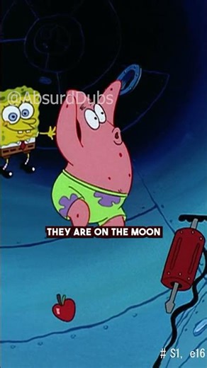 SpongeBob’s Moon Mission Was A Total Disaster #Shorts
