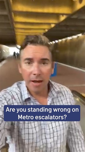 It might be the biggest unwritten rule of Metro – when you’re on the escalators, you stand to the right, and walk to the left. It’s a message we holler at tourists and make memes about. But as News4's Adam Tuss reports, a professor from the University of Maryland just released some research that suggests “stand right, walk left” isn’t actually always the best idea. Read more about the reasoning, and Metro riders’ reactions, here: http://nbc4dc.com/OJtx7mW #metro #wmata #standrightwalkleft #washi