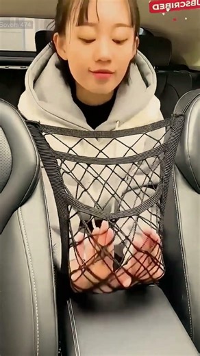 🍎Best Car Mesh Organizer for Backseat #3356 ‪@sovorsgadget‬