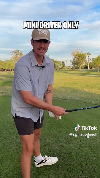 Can I make a par with JUST my @pxg Secret Weapon mini driver? I've got 2 shots each time to help me out! I'll clarify in advance, this is a dogleg right so no I did not hit my tee shot 300 yards, I hit it about 260! #golf #pxg #pxgtroops #pxgapparel #pxgsecretweapon