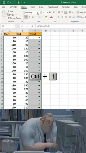 A cool IF statement in Excel ‼️