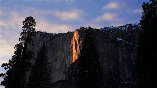 Yosemite's annual 'Firefall' spectacle delights visitors