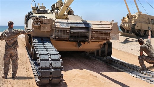 US Army’s extreme process to replace M1 Abrams massive tracks