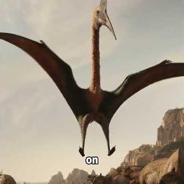 A hadrosaur knocked a pterosaur to the ground #dinosaur #nature #foryou #fyp #usa
