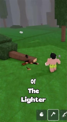 ✨Chopping the tree #roblox