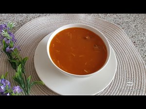Dit recept verraste iedereen#eenvoudig en gezond tomatensoep met groenten en gehaktballetjes😋🤩