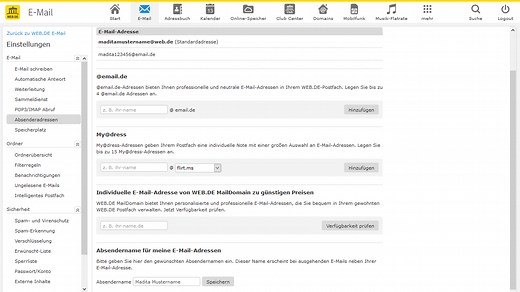 Video: Absenderadressen verwalten