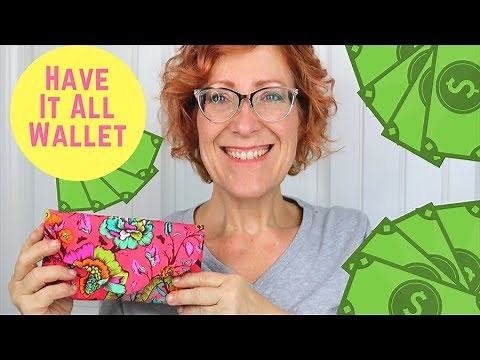 HOW TO MAKE AN EASY WALLET | PINS + NEEDLES KITS